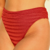 tanga retrô brown crochet